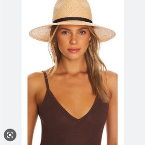 Janessa Leone Dora Wide Brim Hat